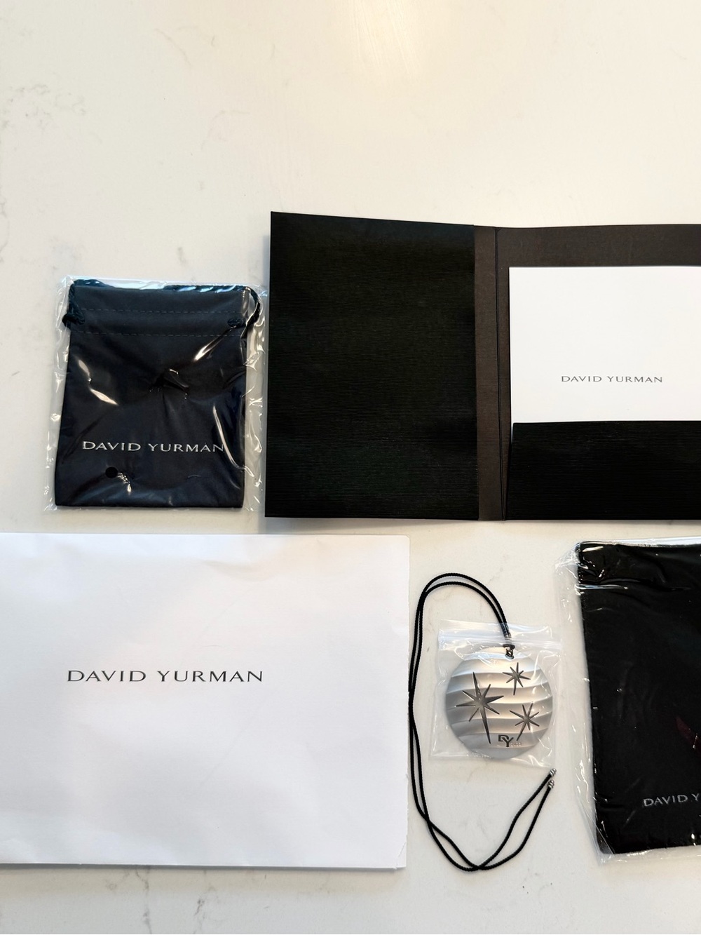 David Yurman 2022 Starburst Pendant/Ornament Plus Packaging